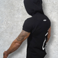 Polera con capucha ajustada Negro - Manga corta - Glifo's