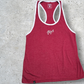 Musculosa Racerback Burdeo Glifo's - Movimiento sin Límites