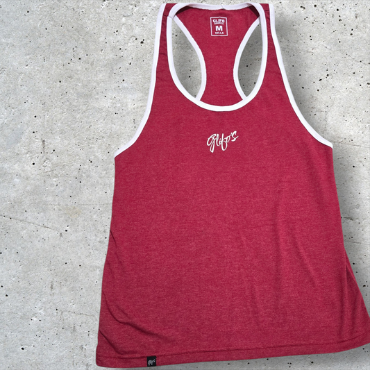 Musculosa Racerback Burdeo Glifo's - Movimiento sin Límites