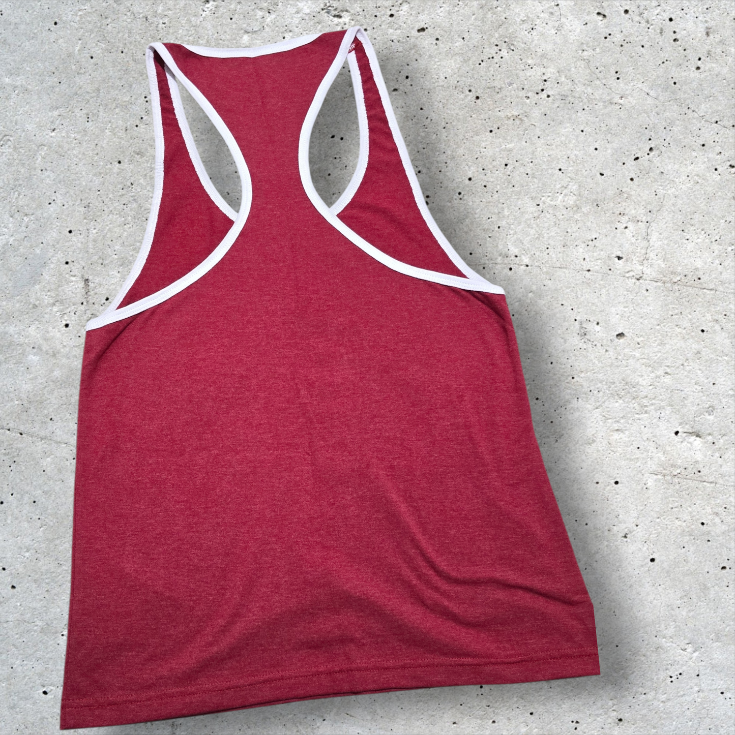 Musculosa Racerback Burdeo Glifo's - Movimiento sin Límites