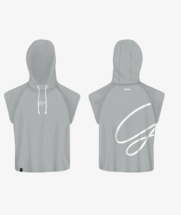 Polera sin Mangas Gris Glifo's - Corte Ranglan