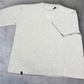 Polera Oversize Gris Glifo's - Estilo Urbano
