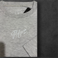 Polera Oversize Gris Glifo's - Estilo Urbano